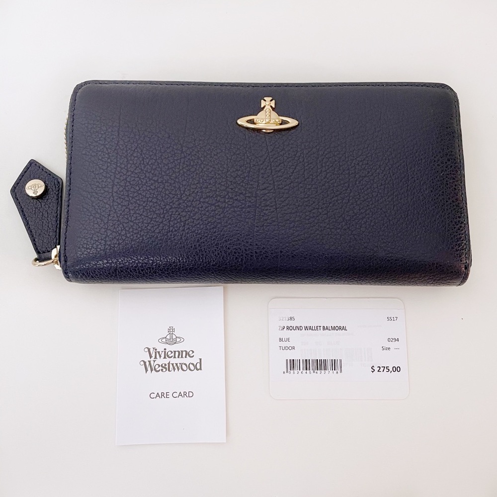 Vivienne westwood Balmoral zip around wallet